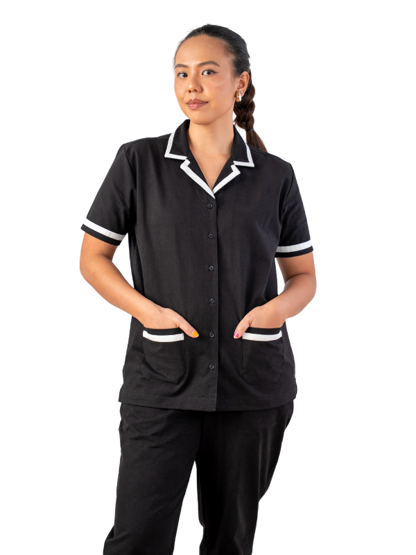 Spa therapist in breathable Agent Design Lab wellness uniform